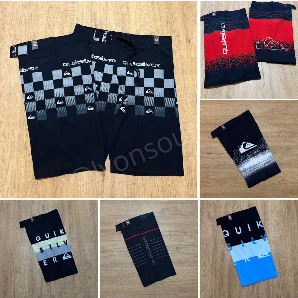 Bermuda Masculina Tactel Com Elastano Estampada Shorts Praia