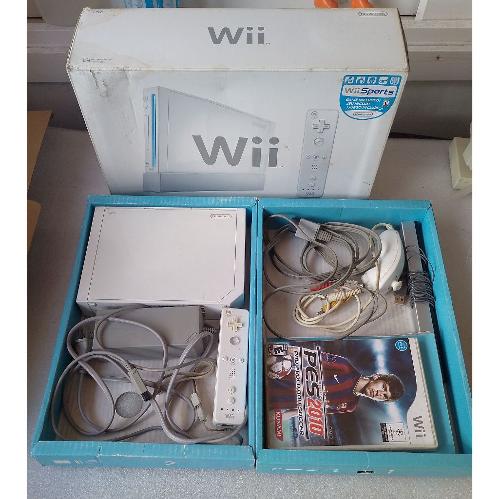 Nintendo Wii bloqueado com Caixa - LEIA DESCRIÇÃO