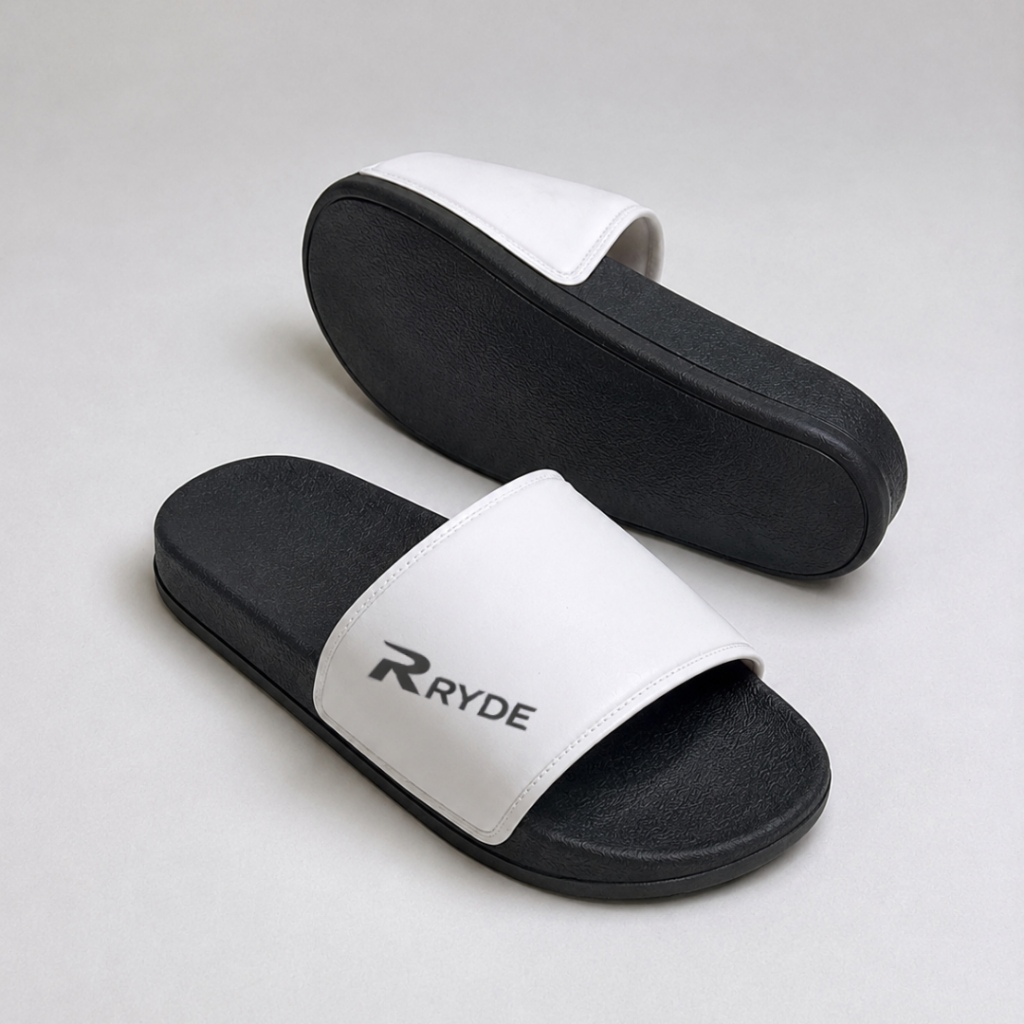 Chinelo Slide Ryde Feminino Masculino Macio Confortável Solado Anatômico Antiderrapante Ideal para Caminhadas Leves