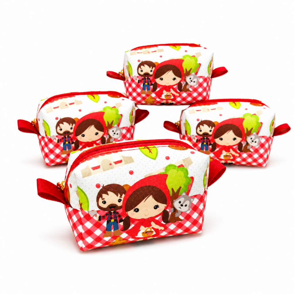 Porta Moeda Personalizado  Chapeuzinho Vermelho Cute Lembrancinha de Aniversário c/10