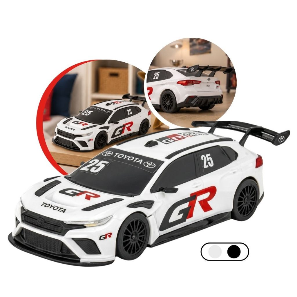 Carro Stock Car Toyota Corolla Cross Edição 2025 Corrida Coleção Miniatura Brinquedo Colecionável