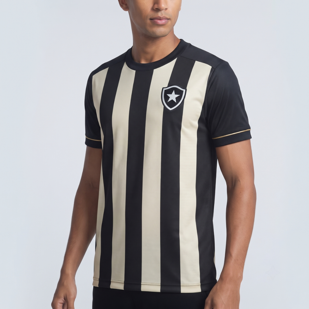 Camisa Botafogo Contagiante Comemorativa Masculina Adulto Licenciada Glorioso Original