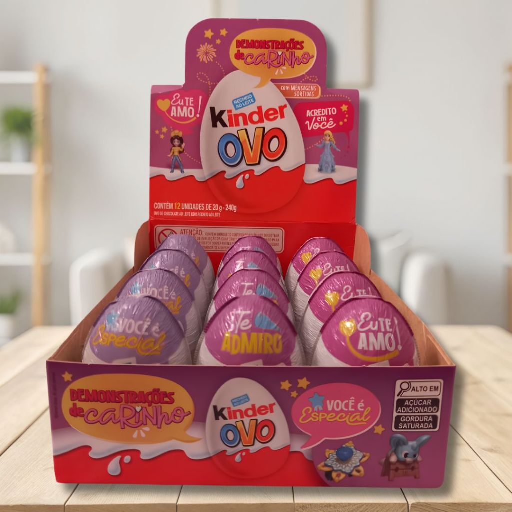 Kinder Ovo Meninas - Coleção 2026