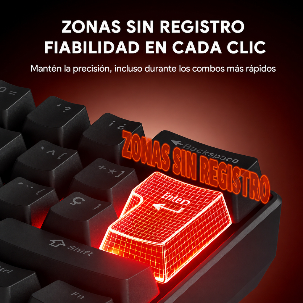 Teclado Gamer Mecânico 60% TS61 ABNT2 Switch Red ou Brown RGB e NKRO para PC, Notebook e MAC Jogos e Escritório — imagem 2 de 2