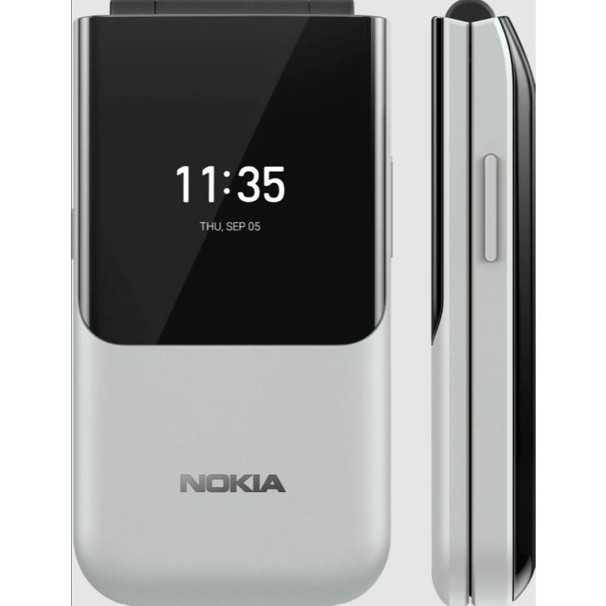 Celular Simples Nokia 2720 Sinal 4G Dual Chip Bateria de Longa Duração