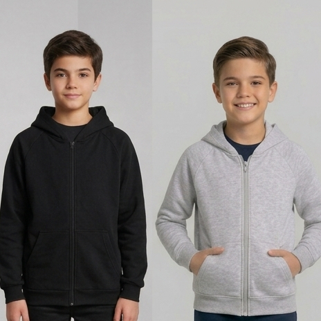 Blusa de Frio Moletom Abrigo de Menino e Menina Nâo Pega Bolinha Juvenil Unissex Moda Teen