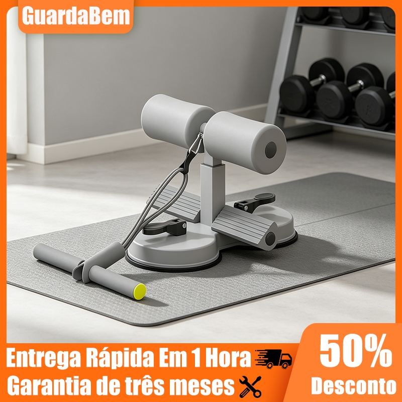 Aparelho Abdominal Ventosa Unissex Fitness 3 Ajustes Auxiliar Equipamento Treino