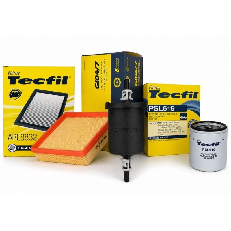 Kit Filtros Corsa, Agile, Classic, Montana, Tigra - Tecfil