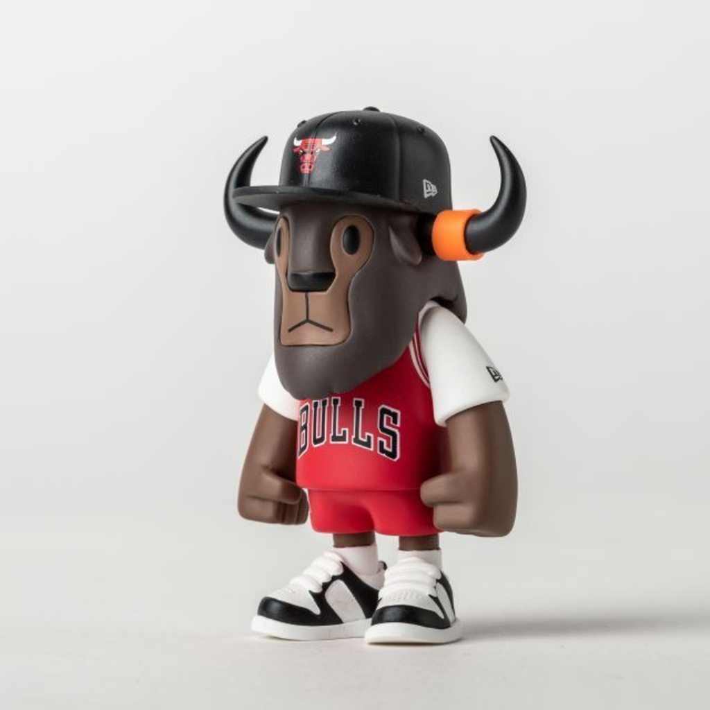 FFALO NEW ERA NBA CHICAGO BULLS — MINI ESTATUETA COLECIONÁVEL | 7 CM