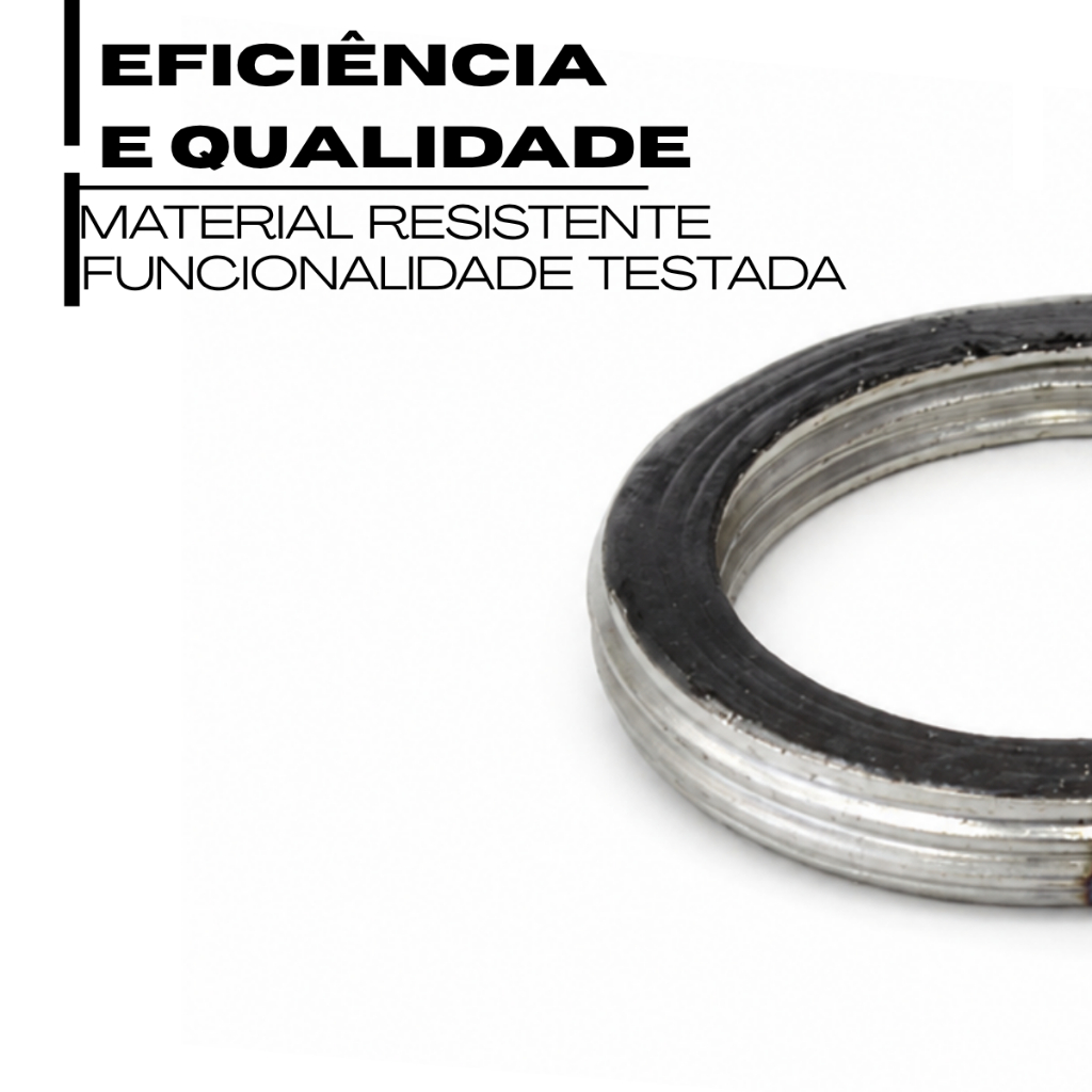 Anel Escape Vedamotors Para Moto Suzuki Burgman AN 125 — imagem 2 de 2