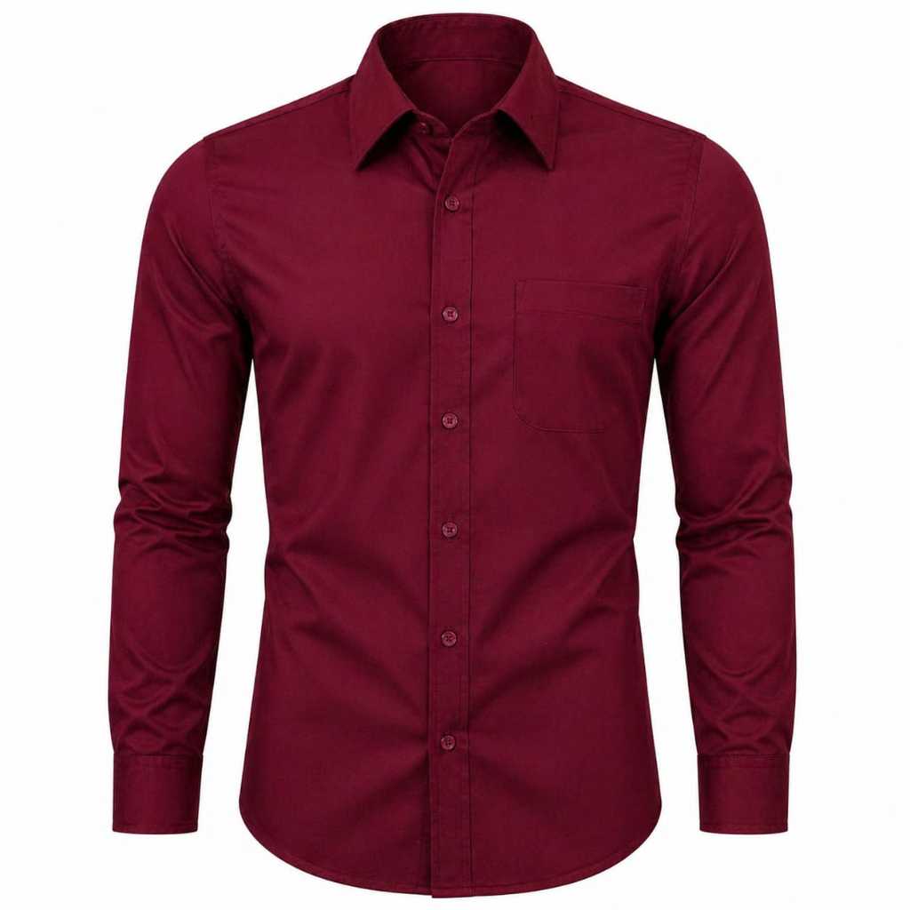 Camisa Social Microfibra Clássica Premium Uniforme Manga Longa Masculina Não Amassa Evangélica Escritório