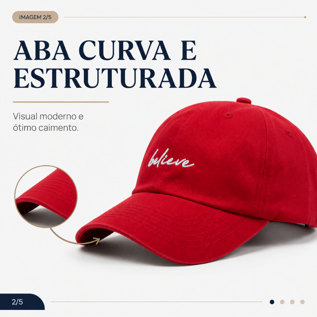 Detalhes do Kit 2 Bonés Believe Unissex Feminino Masculino Verão Praia Flores Dadhat Ajustável Tecido