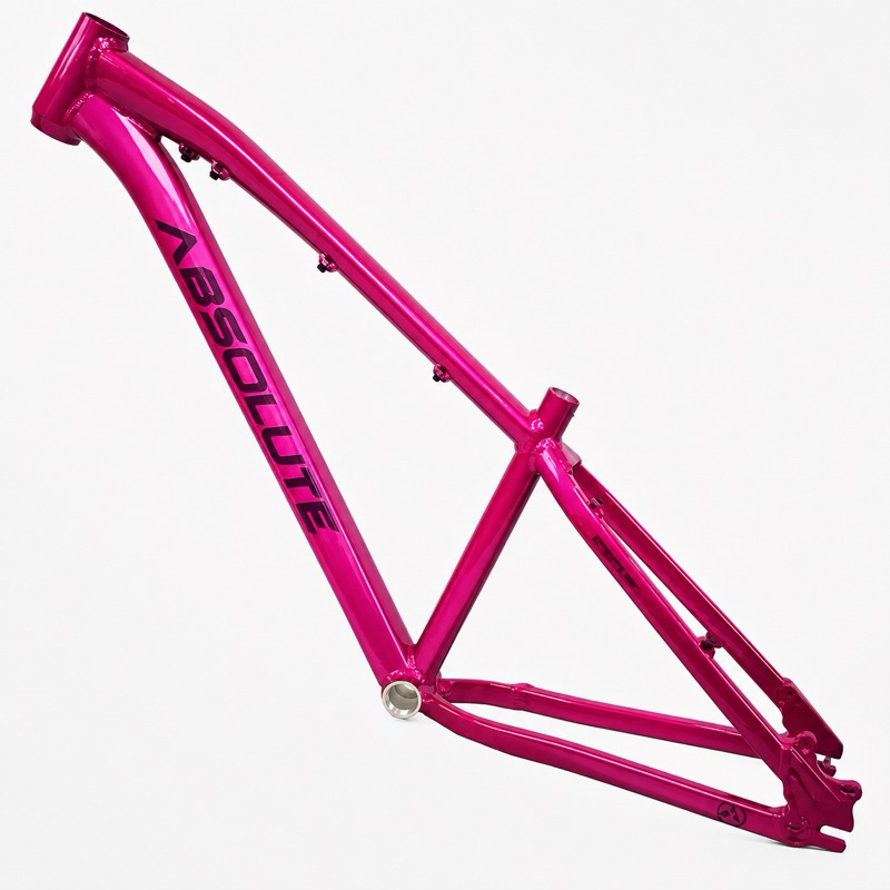 Quadro Brutus Absolute Aro 26 13” Bicicleta Pro & III | Premier X Grau Dirt Freeride Alumínio Freio a Disco