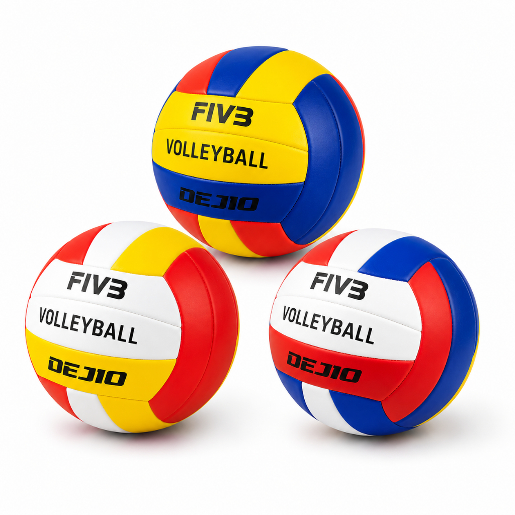 Bola de Vôlei Voleibol Colorida Tamanho Normal para Treino Jogo Praia Quadra Lazer