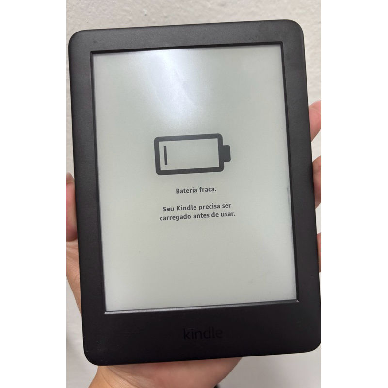 Leitor Digital Kindle 8GB 10° Geração Leve e Compacto Bateria Longa Duração Luz Ajustável(usado)marcasse uso