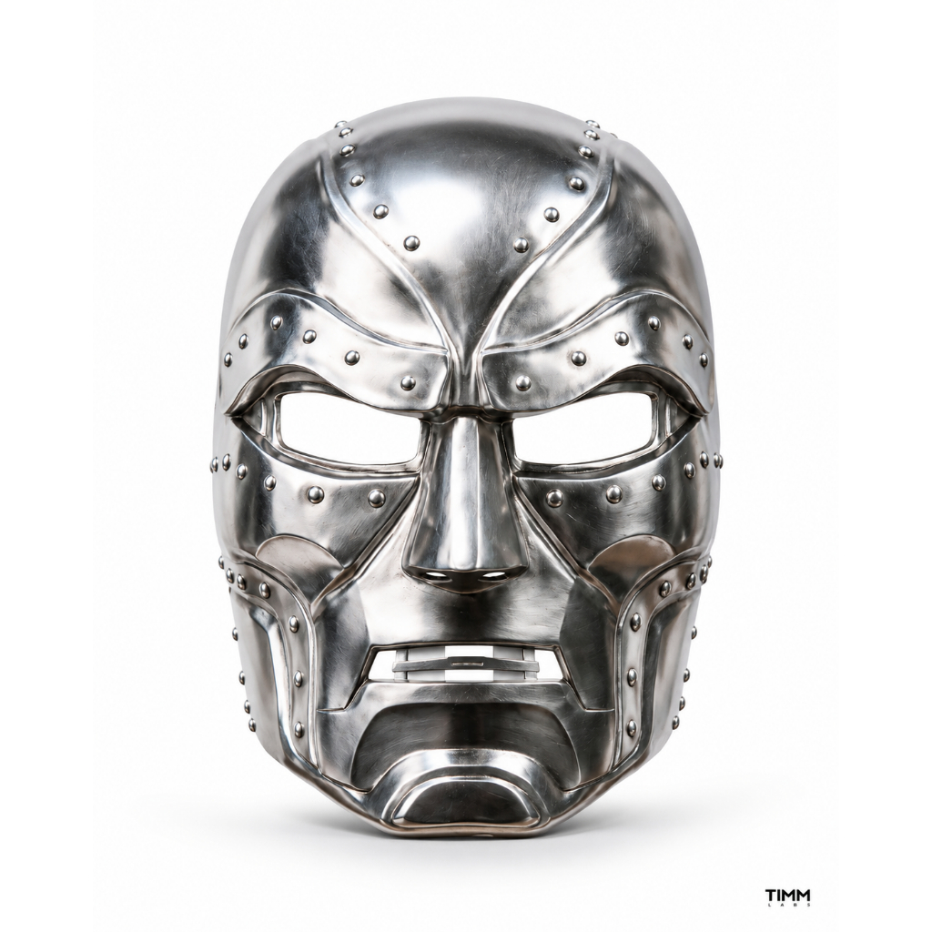 Máscara Doutor Destino | Impressão 3D Vingadores: Doutor Destino | Dr Doom Avengers Doomsday