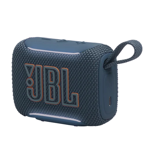 Caixa de Som Portátil JBL GO 5 Azul Original Bluetooth À Prova D'água Iluminação
