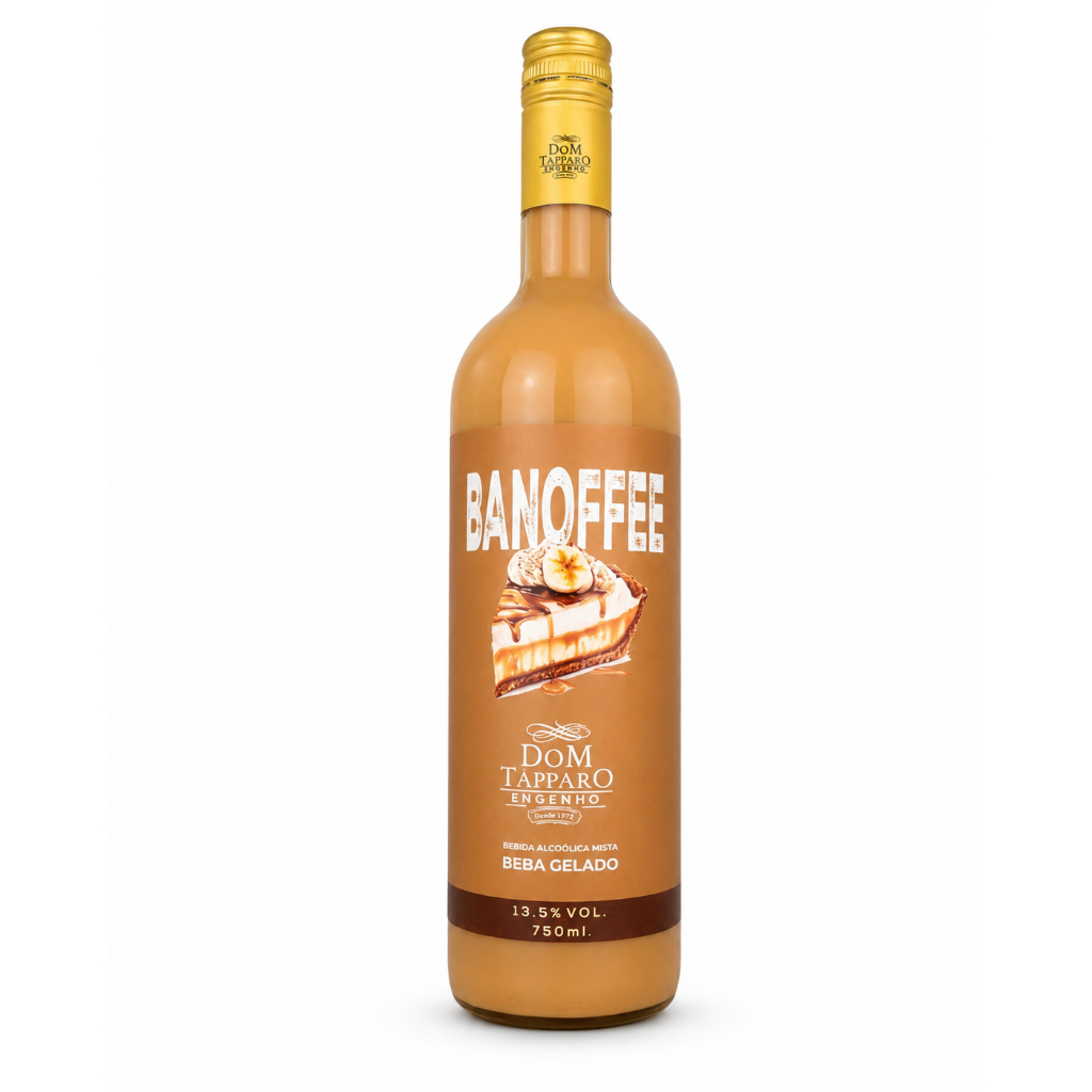 Bebida Mista Alcoólica de Banoffee Dom Tapparo - 750 ML