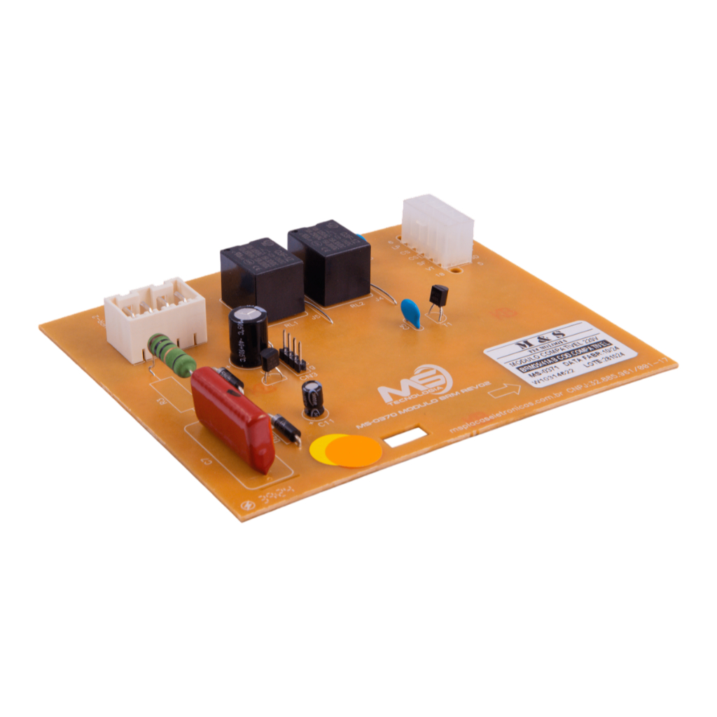 Módulo Placa Compatível Geladeira Brastemp Consul Brm35/41ab Crm35/38ab 220v