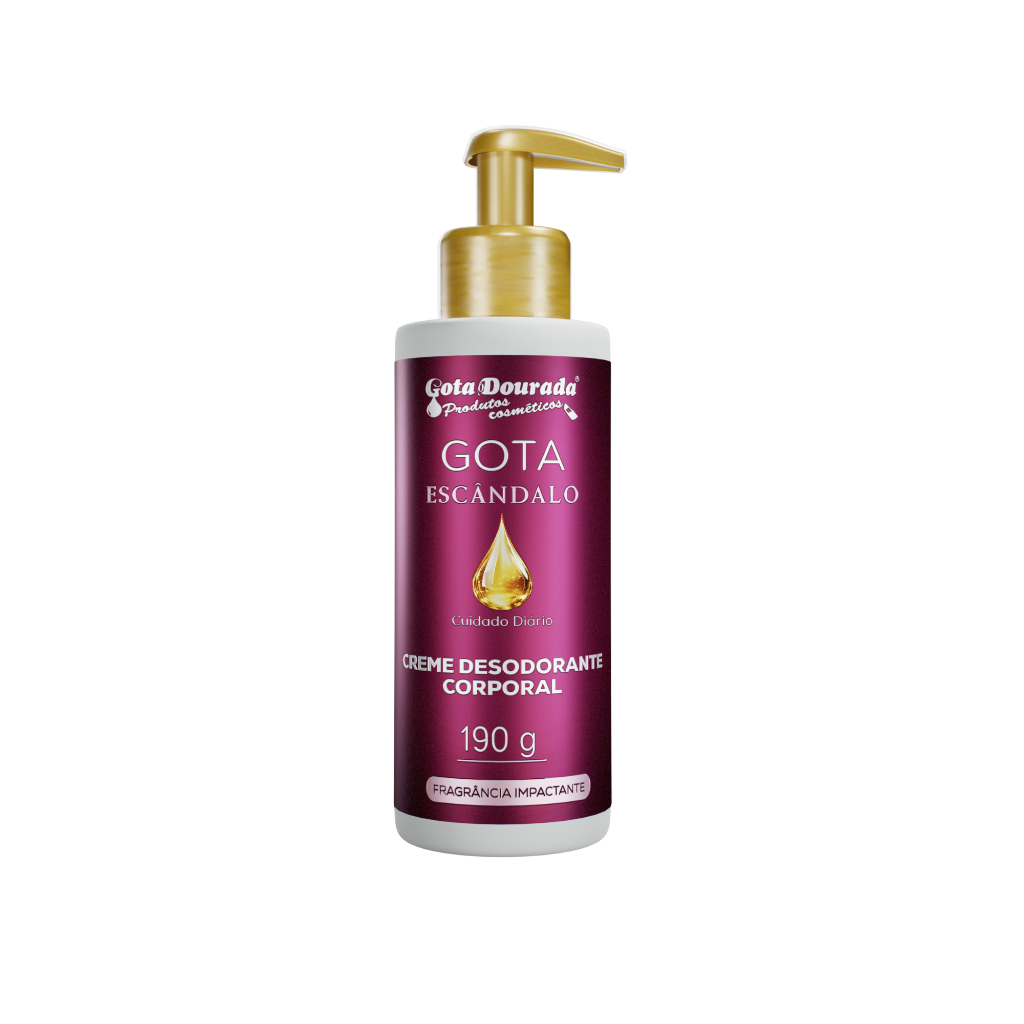 Creme Corporal Gota Escândalo
