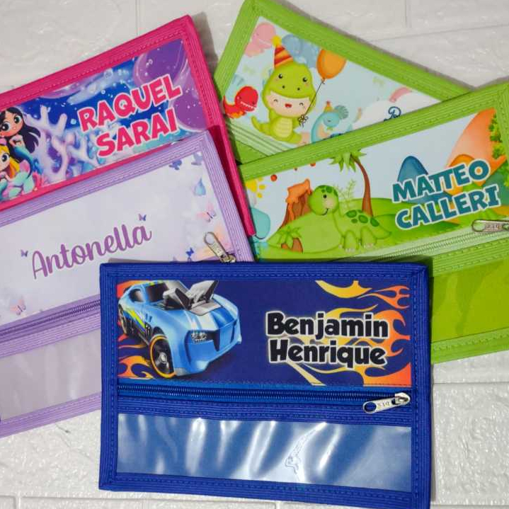 PORTA ESCOVA - ORGANIZADOR HIGIENE INFANTIL - COM NOME - anuncio 5