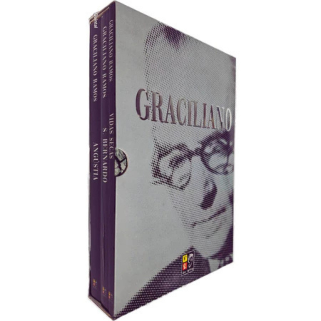 Box com 3 Livros de Graciliano Ramos | Vidas Secas | Angustia | São Bernardo