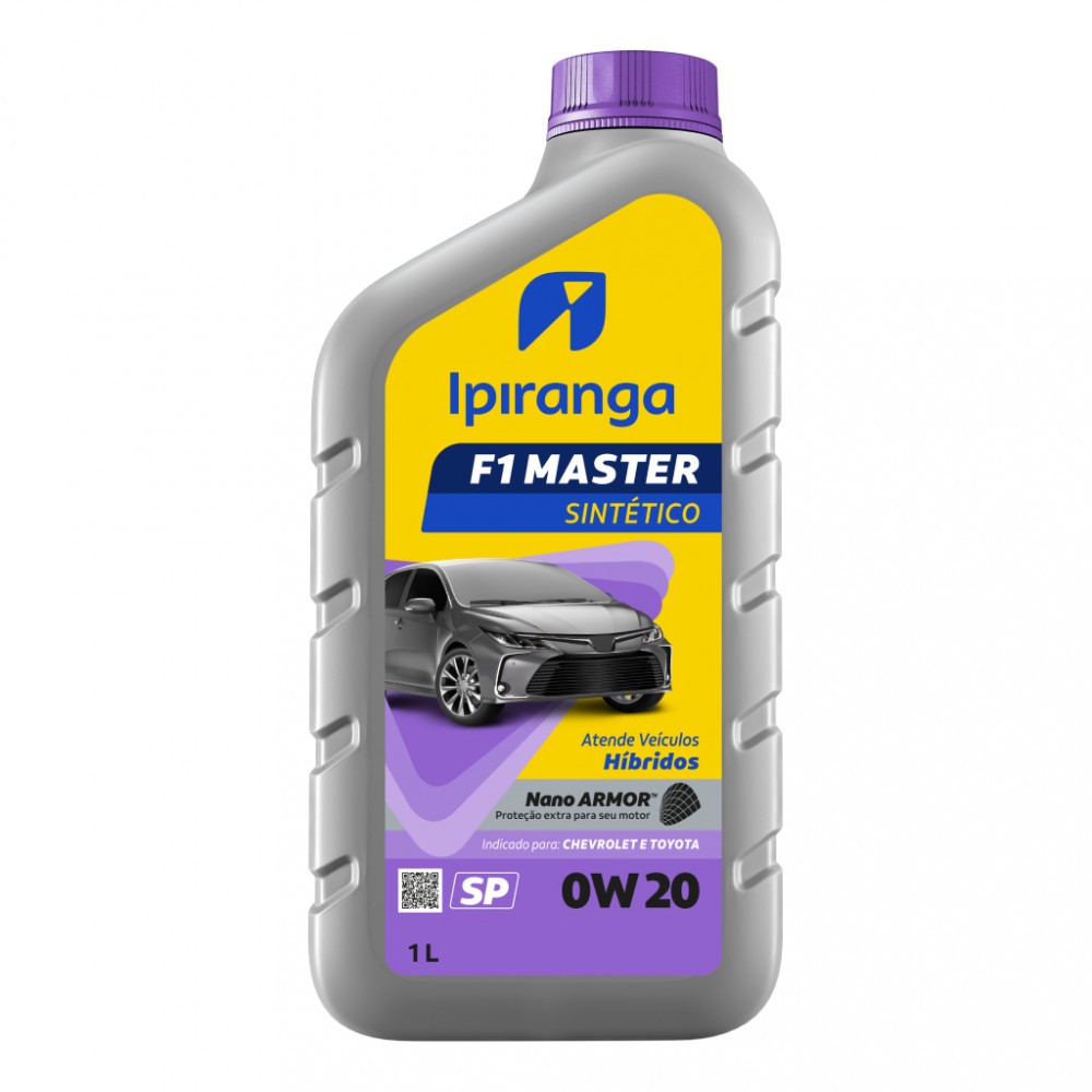 Óleo Lubrificante Ipiranga F1 Sintético 0w20 SP 1L