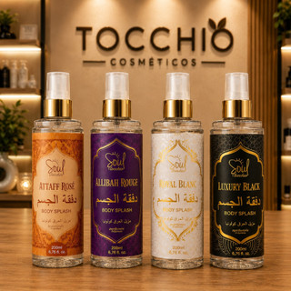 Body Splash ARABE SOUL FEMININO 200ML - Desodorante, Colônia, Perfume, Frescor, Leveza, S…