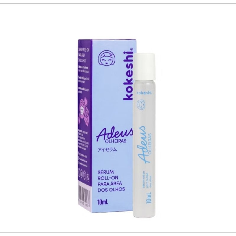 Sérum Roll-On Área dos Olhos Adeus Olheiras 10ml Kokeshi