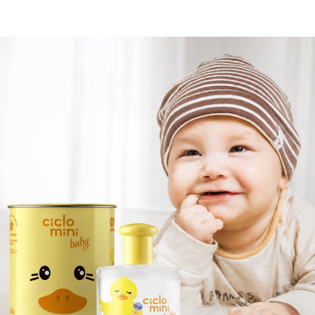 Ciclo Mini Baby Colônia Infantil – Fragrância Suave e Delicada com Embalagem Presenteável — imagem 2 de 2