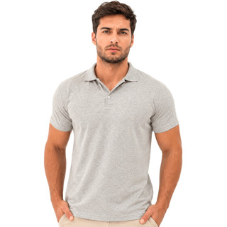 Camisa Masculina Polo 100% Algodão Piquet Camiseta Masculina Manga Curta Casual Lisa Premium