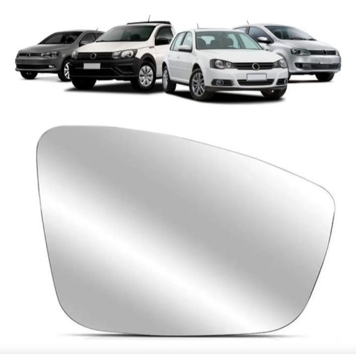 Lente Retrovisor GOL SAVEIRO VOYAGE 2013 2014 ATÉ 2023 - FOX 2011 2012 até 2021 - UP 2014 2015 2015 até 2021 - SEM BASE