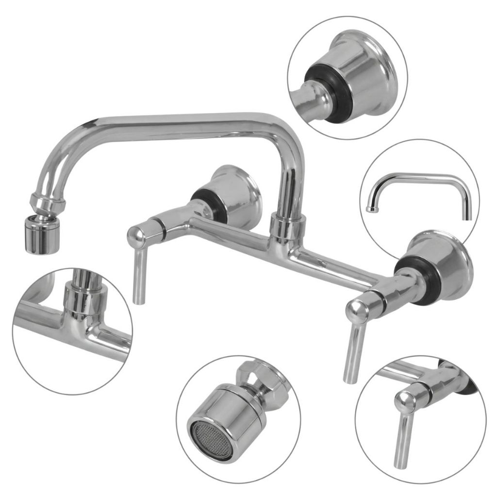 Torneira Misturador Tubo Baixo Bica Movel Arejador 1/4v Anti Respingo Giratoria