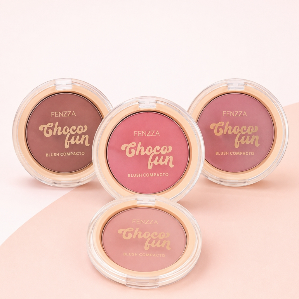 Blush Compacto Facial Choco Fun Fenzza