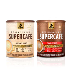 Kit Supercafé - 01 Chocolate Branco + 01 Chocolate Suiço