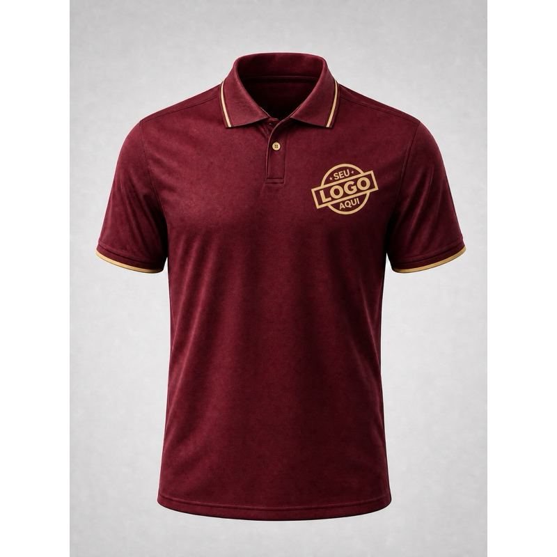 Camisa Polo de Futebol Personalizada - Alto Desempenho | Tecido Dry Fit 3D Garanta já  sua equipe com qualidade!