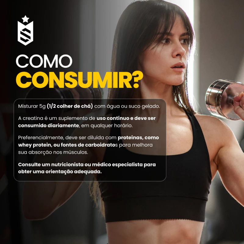 Creatina Monohidratada em Pó 100% Pura Importada Soldiers Nutrition — foto 4