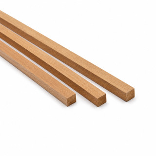 Sarrafo Ripinha de Eucalipto 1cmx1cm x 1,20m Madeira Maciça Quadradinho para Artesanato Marcenaria DIY
