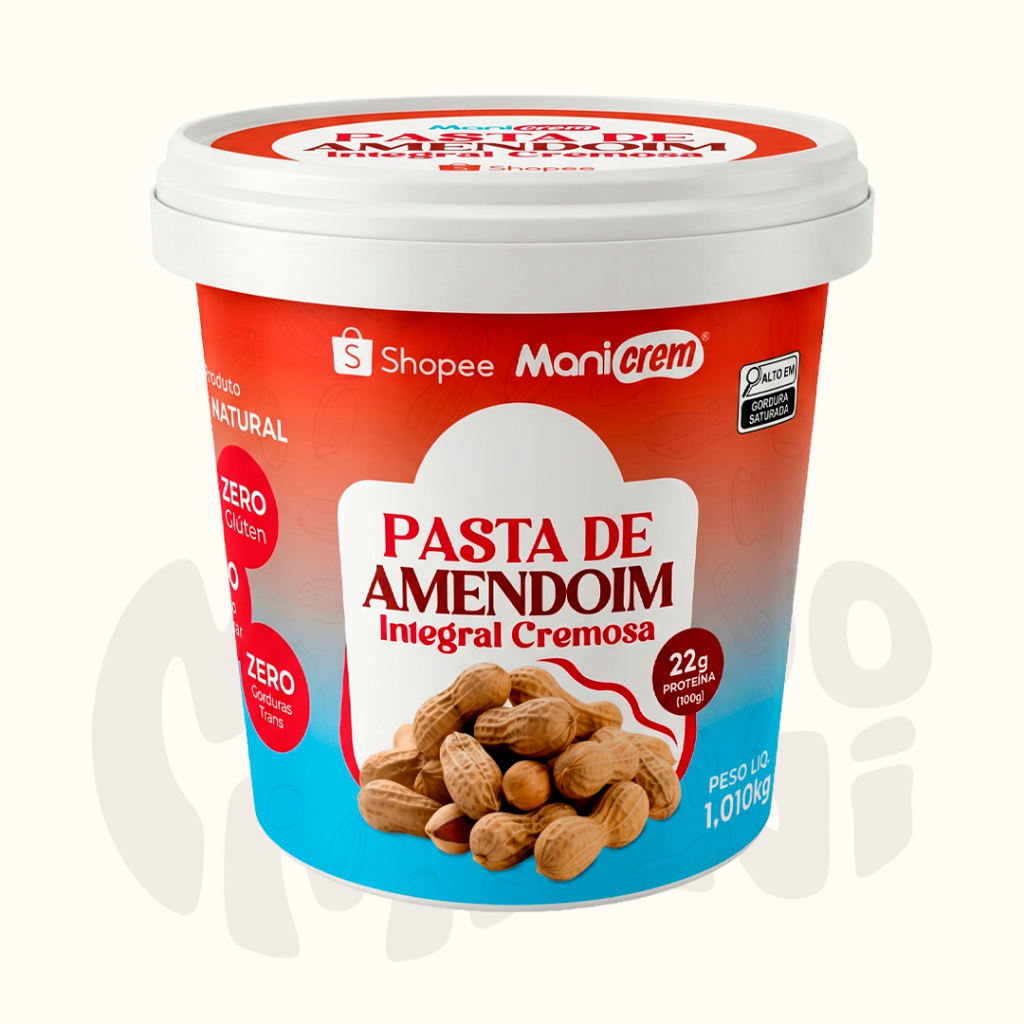 Pasta De Amendoim Manicrem Integral Cremosa