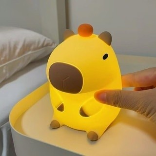 Capivara Vinil Dormir Luz Noturna Carregamento USB Luz Noturna