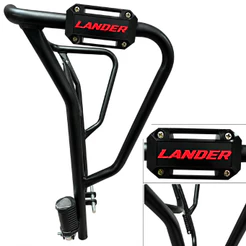 Protetor Lander 250 Xtz Carenagem Mata Cachorro Ano 2025/26 Esb Vermelho