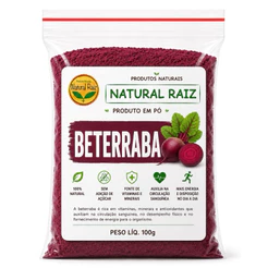 Beterraba Em Pó 100% Puro - Produto Natural Original