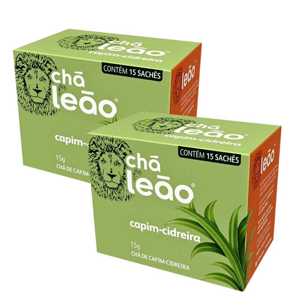 Kit 2un Chá Cidreira Leão 15 Sachês