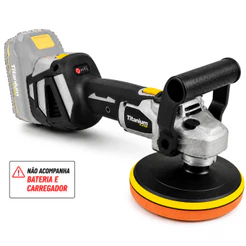 Politriz a Bateria 21V 180mm Brushless Profissional TI-21/180P Titanium Platina