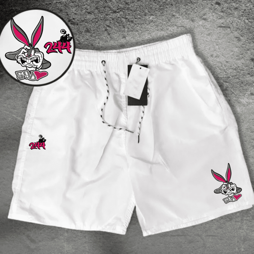 Short Bermuda Esportiva Tactel Elastano 10 cores Masculina - 244 - Academia/Dia dia