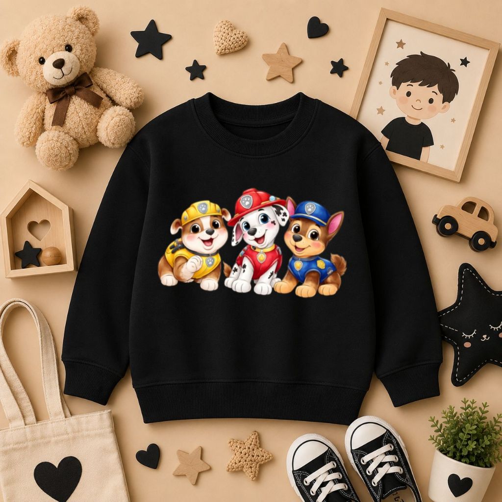 moletom infantil flanelado de cachorrinhos do 2 ao 16 — imagem 2 de 2