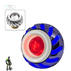 Farol Olho de anjo 2 Aneis Luz Alta Baixa Strobo LED AZUL BRANCO E VERMELHO Carros Motos