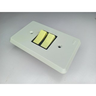 Interruptor Duplo 2 Paralelo De Embutir 10 A 250v