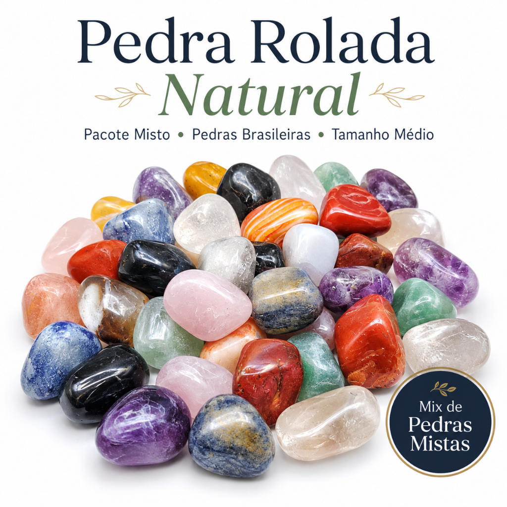 Pedra Rolada Natural Mix