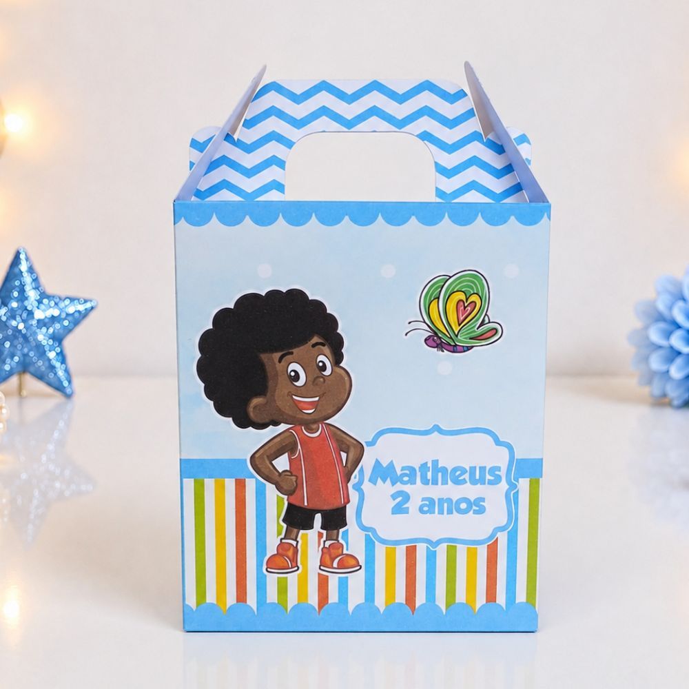 Caixa Maleta 3 Palavrinhas Personalizada / Lembrancinha Festa Infantil / Aniversário